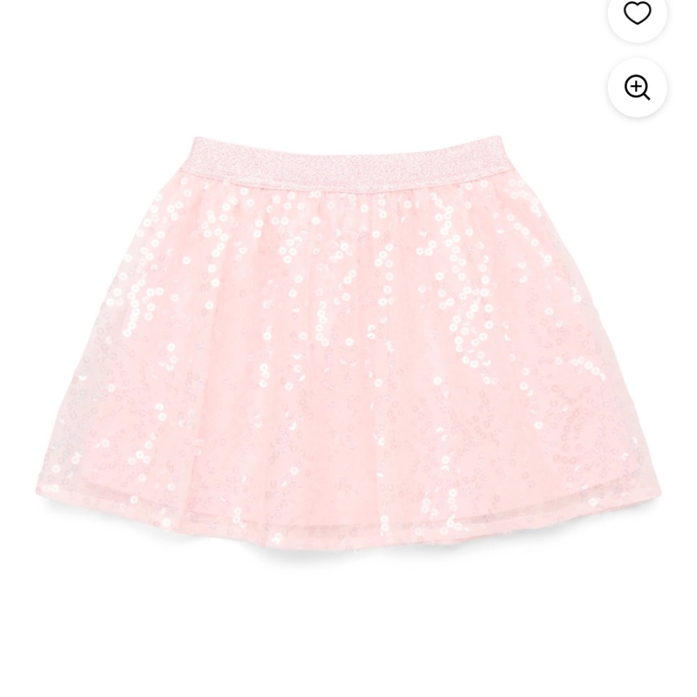 Garanimals Girls Icy Pink Sequin Skirt Size 6 NWT